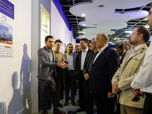 The public relations managers of Astan Quds Razavi and executive agencies of Khorasan Razavi province visited the exhibition “Future Heritage”