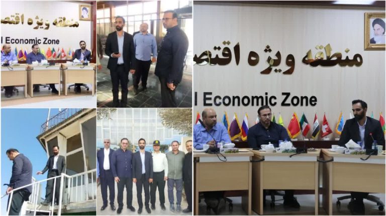 بازدید جانشین پلیس فرودگاه‌های کشور از فرودگاه الماس و منطقه ویژه اقتصادی سرخس