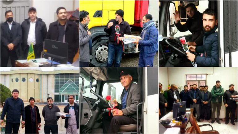 تقدیر از رانندگان شاغل در منطقه ویژه اقتصادی سرخس و رانندگان ورودی به منطقه در روز حمل ونقل